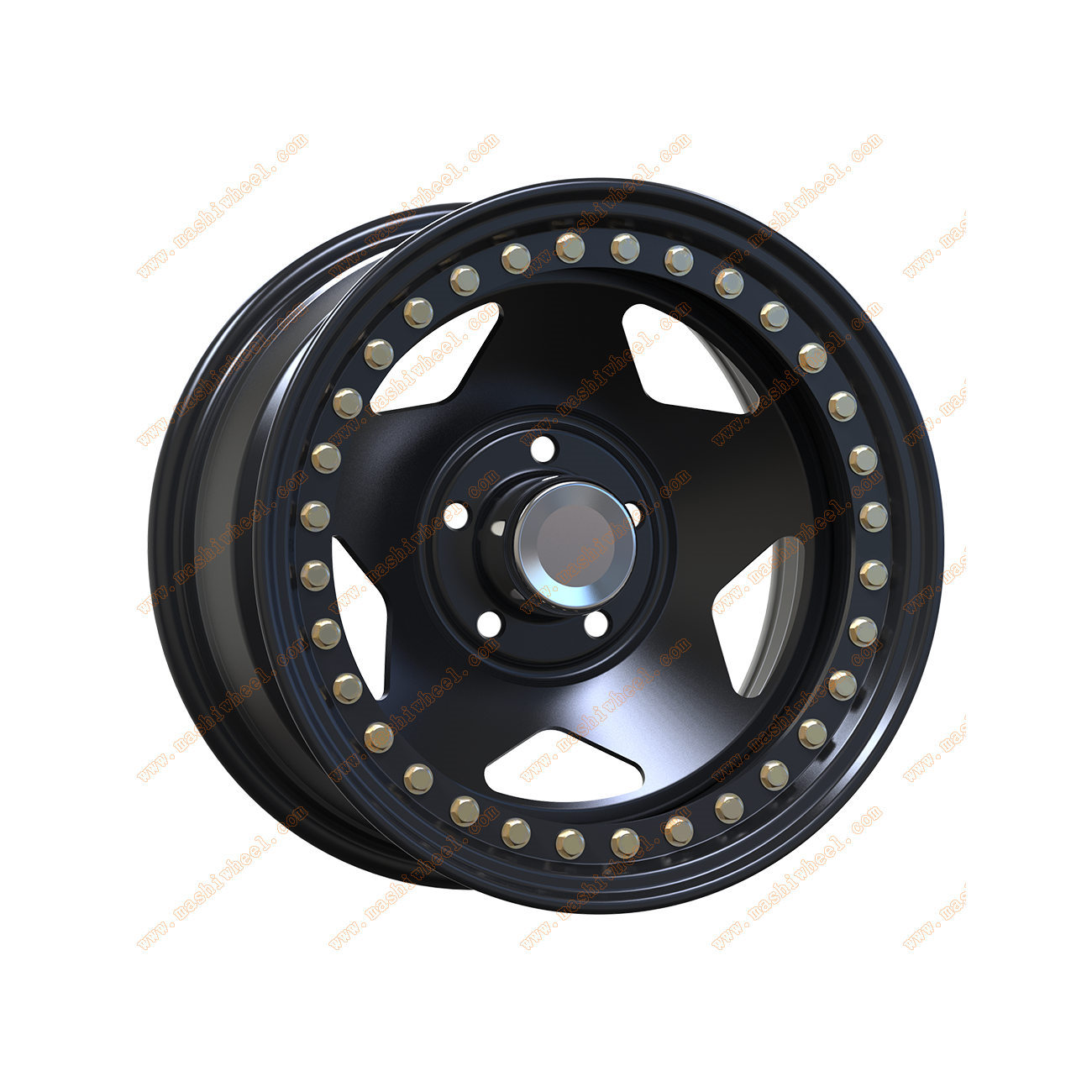 5 SPOKE Beadlock Steel Wheel